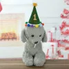 New European and American pet cute and shiny headwear manufacturer direct sales party outfit birthday hat manufacturer decorative accessories, clothing accessories, pom-pom hats Specification image